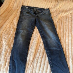 American Eagle Outfitters Blue Straight Leg Jeans